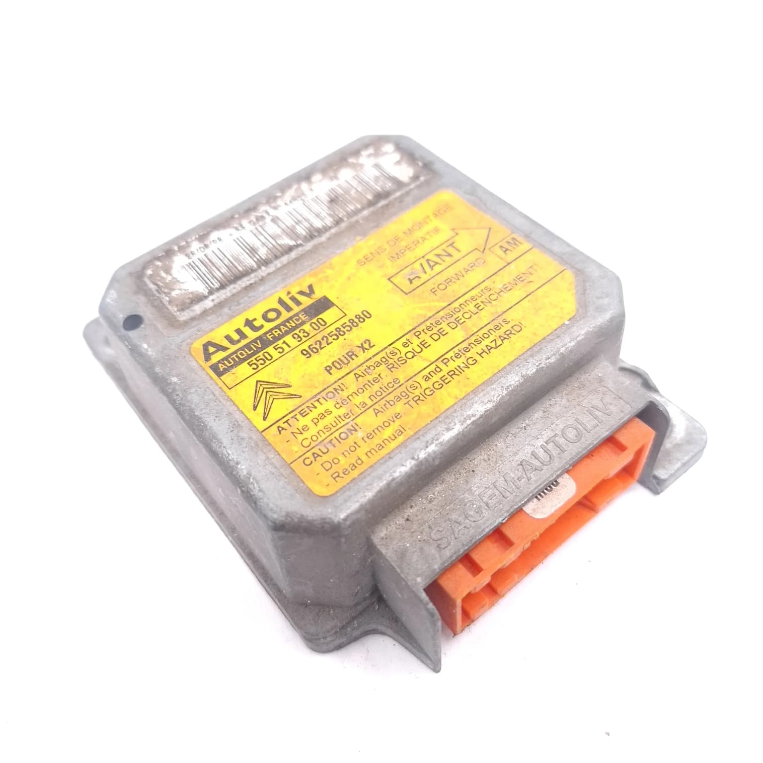 Calculateur d'airbag Citroen XANTIA (X2) 1998–2003 9622585880 – 1