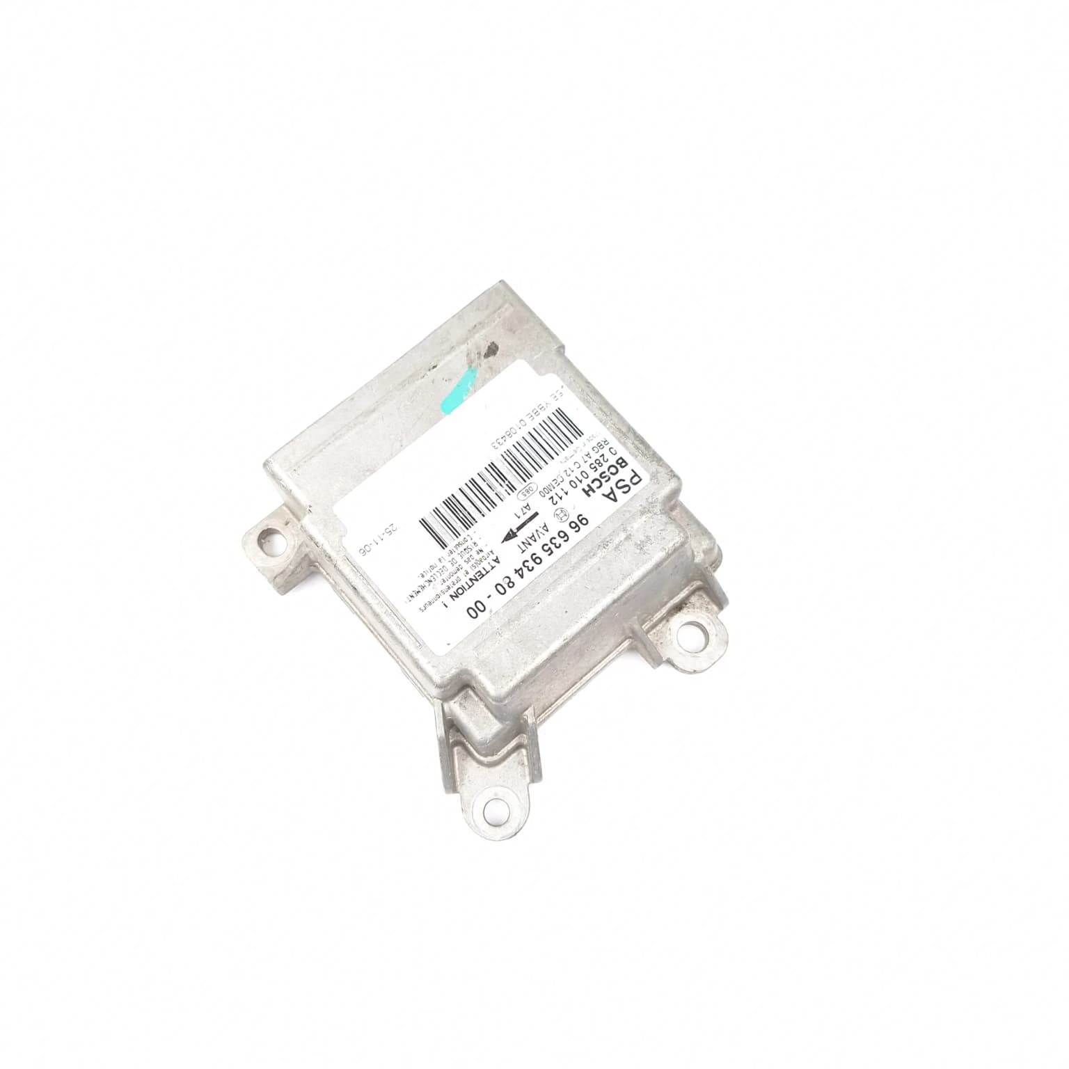 Airbag control module Peugeot 207 2006–2014 966359348000 – 1