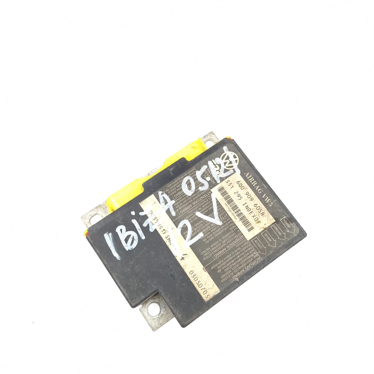 Airbag control module Seat IBIZA Mk 4 (6L) 2002–2008 6Q0909605R – 1