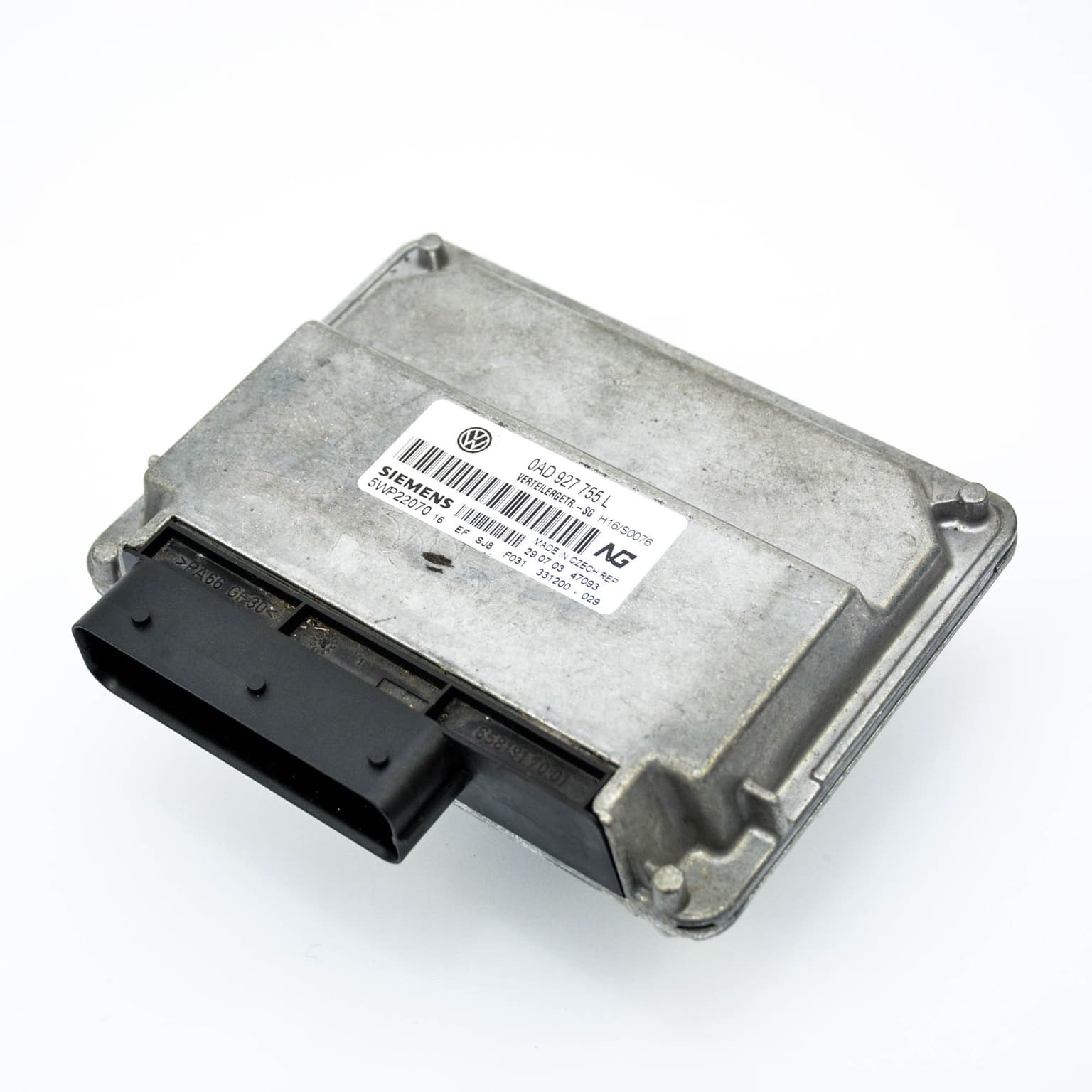 Control unit VW TOUAREG (7L) 2002–2010 5.0 V10 TDI AYH 0AD927755L – 1