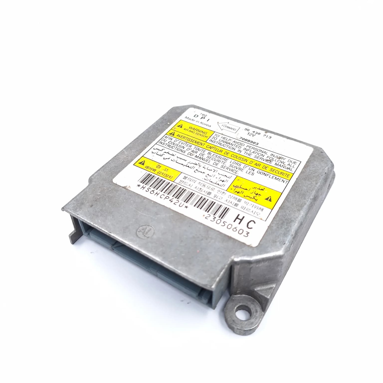 Airbag control module Chevrolet AVEO T250 2003–2011 96430713 – 1