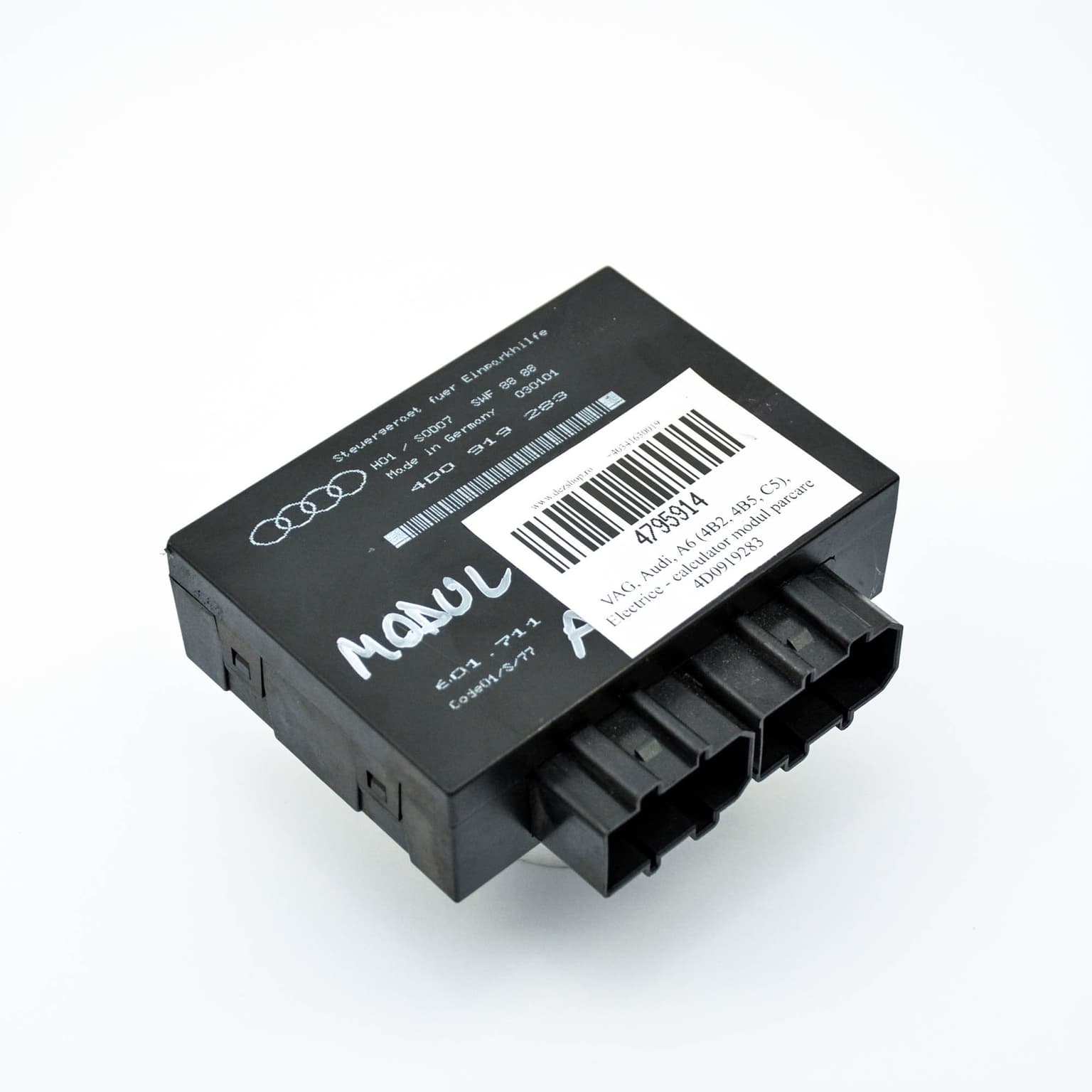 Parking PDC control unit Audi A6 (4B, C5) 1997–2005 4D0919283 – 1