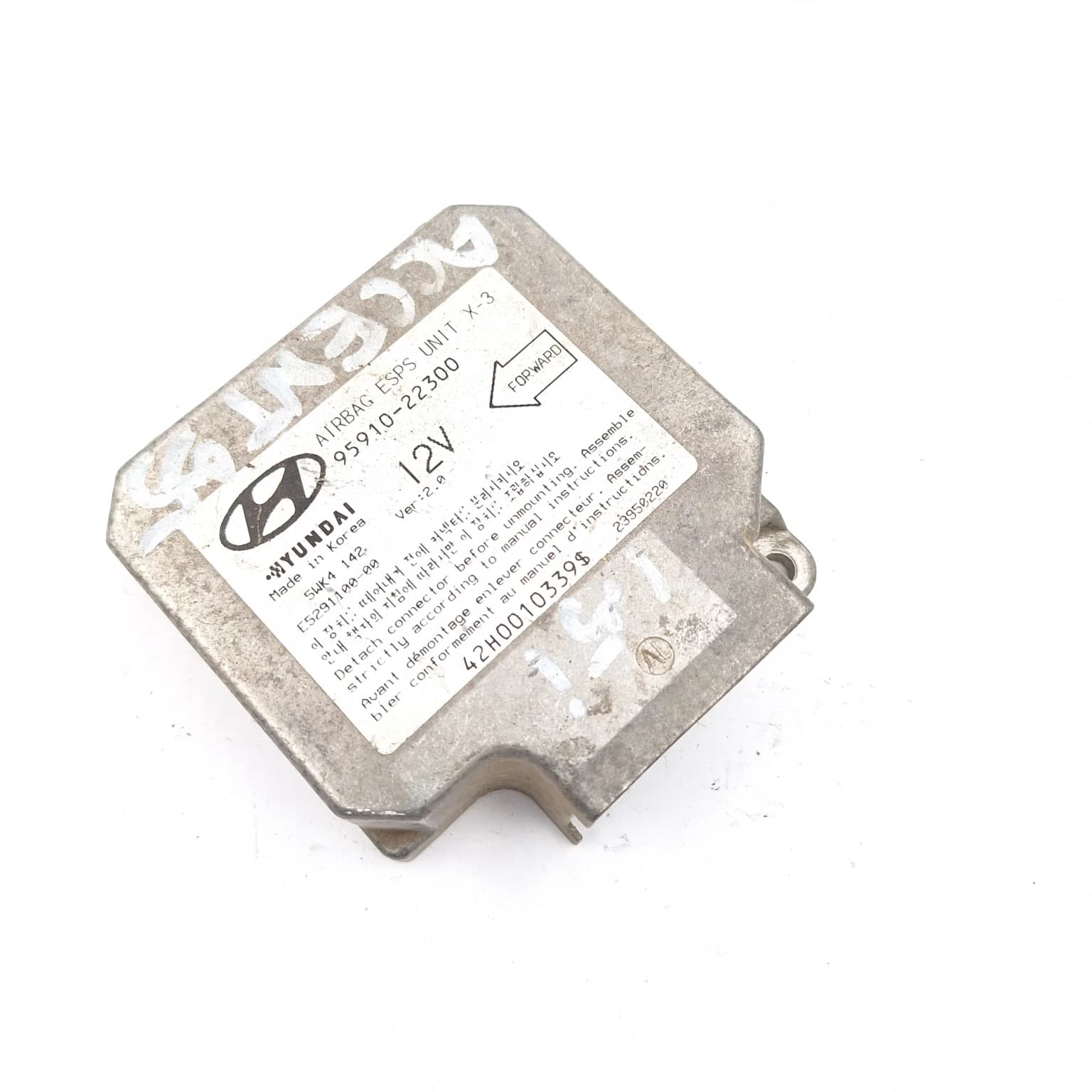 Airbag control module Hyundai ACCENT 2 (LC) 1999–2005 5WK4142 – 1