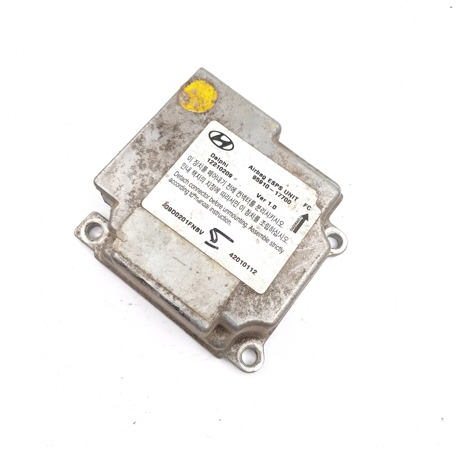 Airbag control module Hyundai MATRIX (FC) 2001–2010 9591017700 – 1