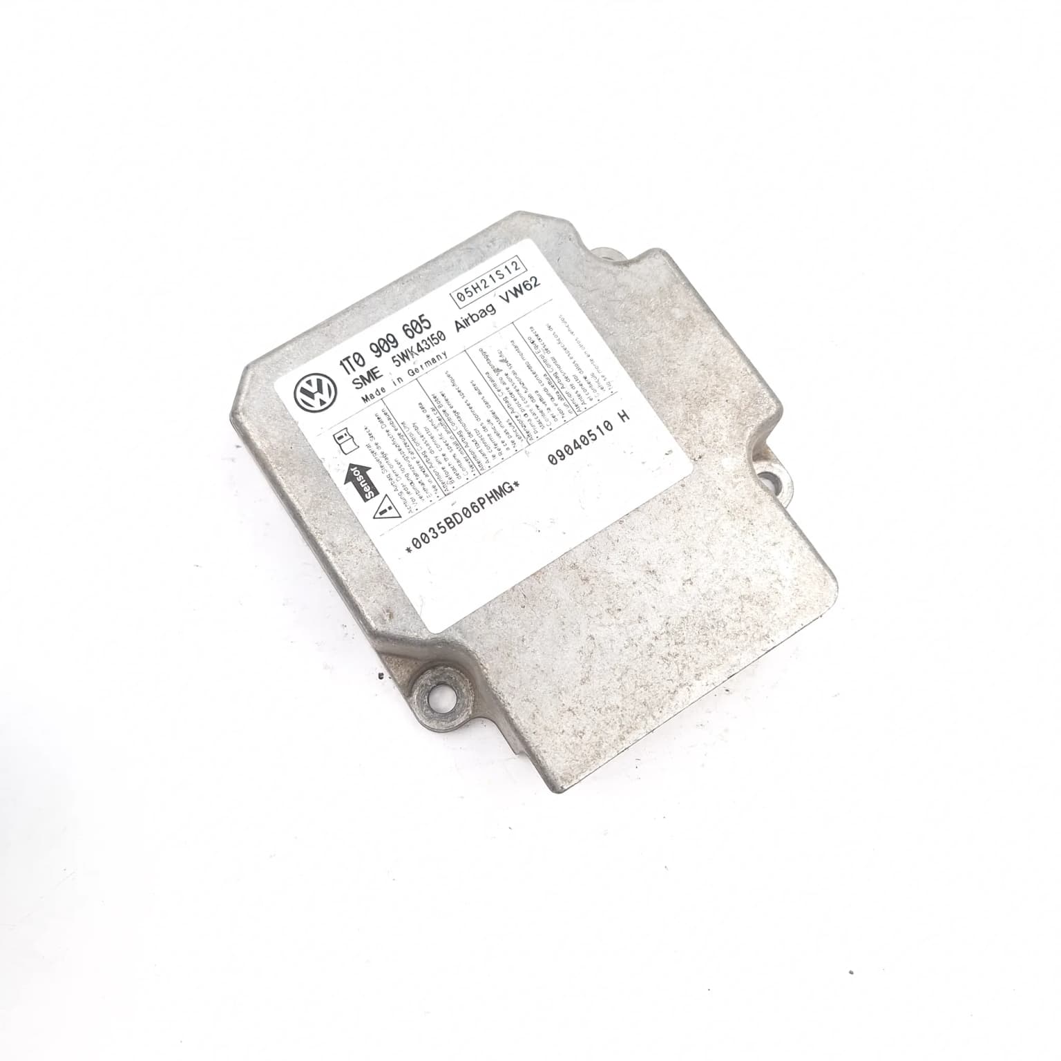 Airbag control module VW TOURAN (1T) 2003–2010 1T0909605 – 1