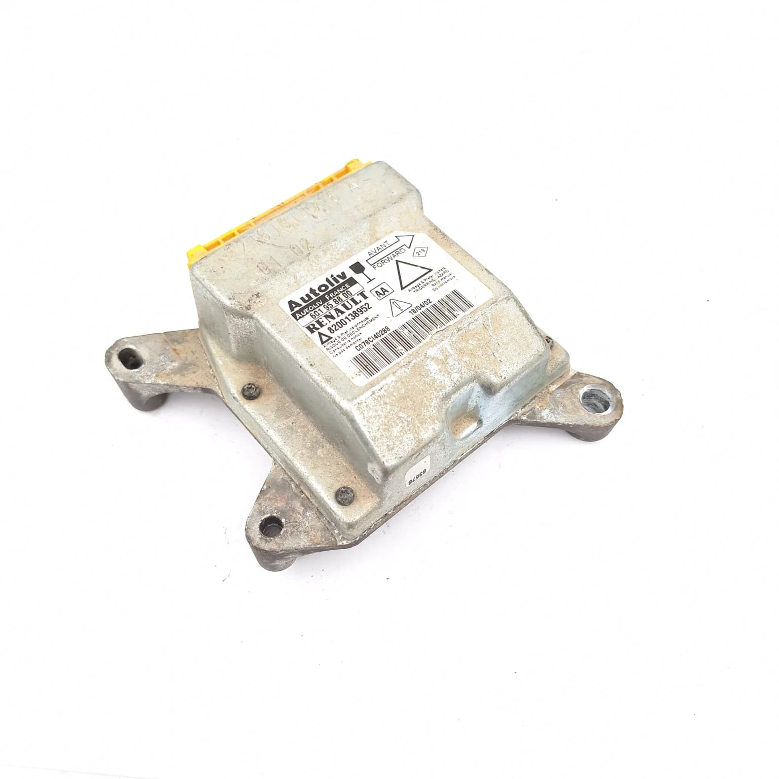 Airbag control module Renault LAGUNA 2 2001–2007 8200138952 – 1