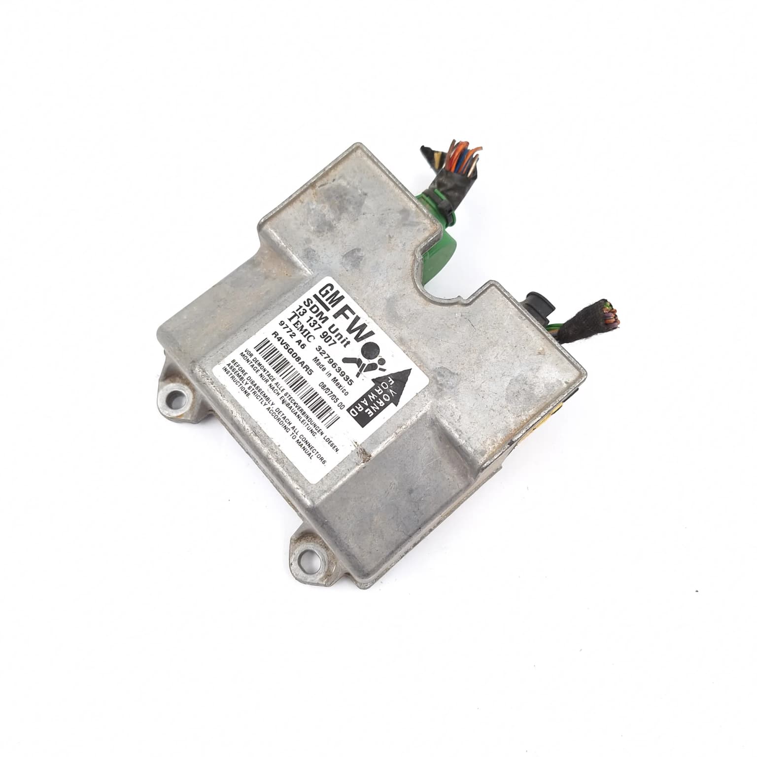 Airbag control module Opel ZAFIRA B 2005–2014 13137907 – 1