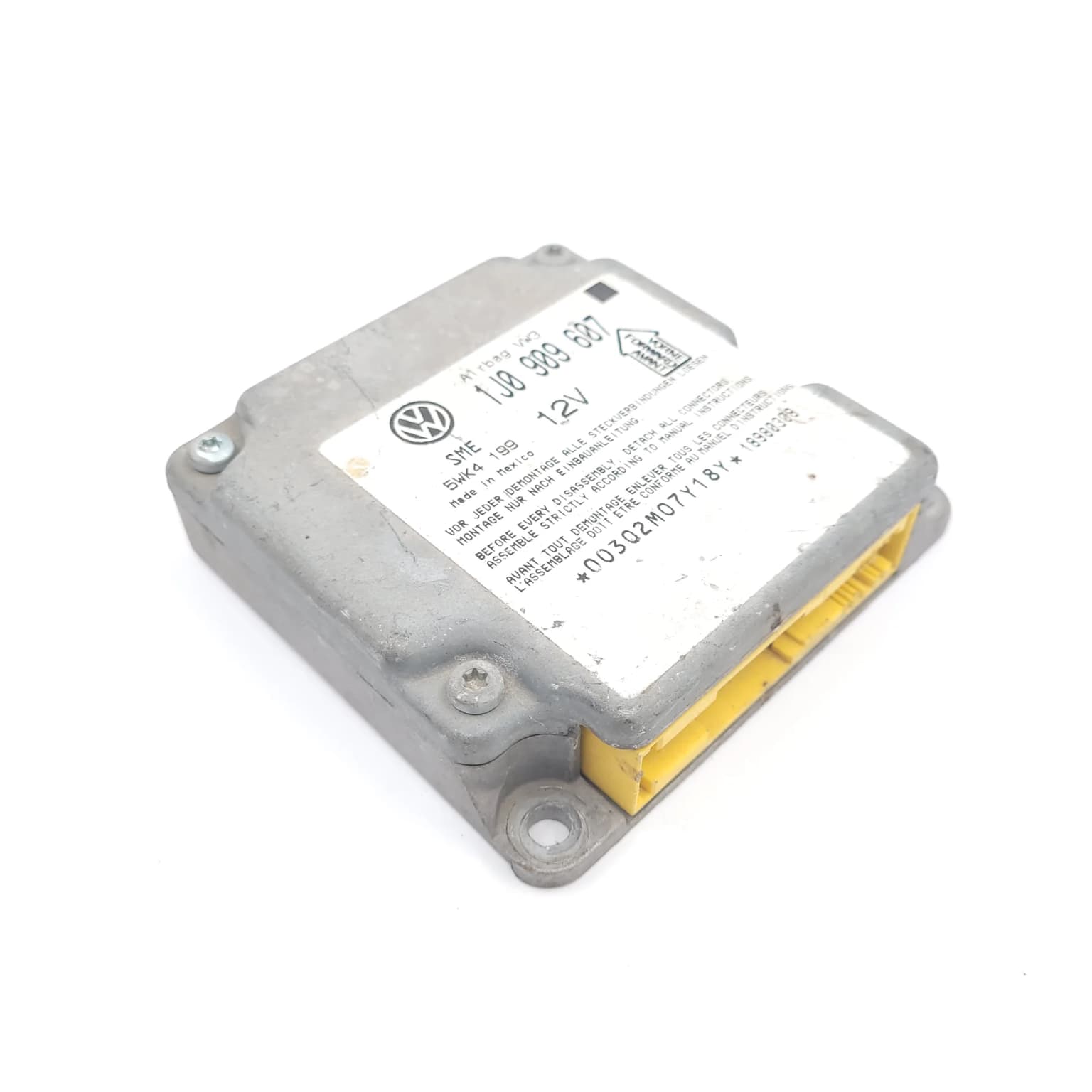 Airbag control module VW PASSAT B5, B5.5 1996–2005 1J0909607 – 1