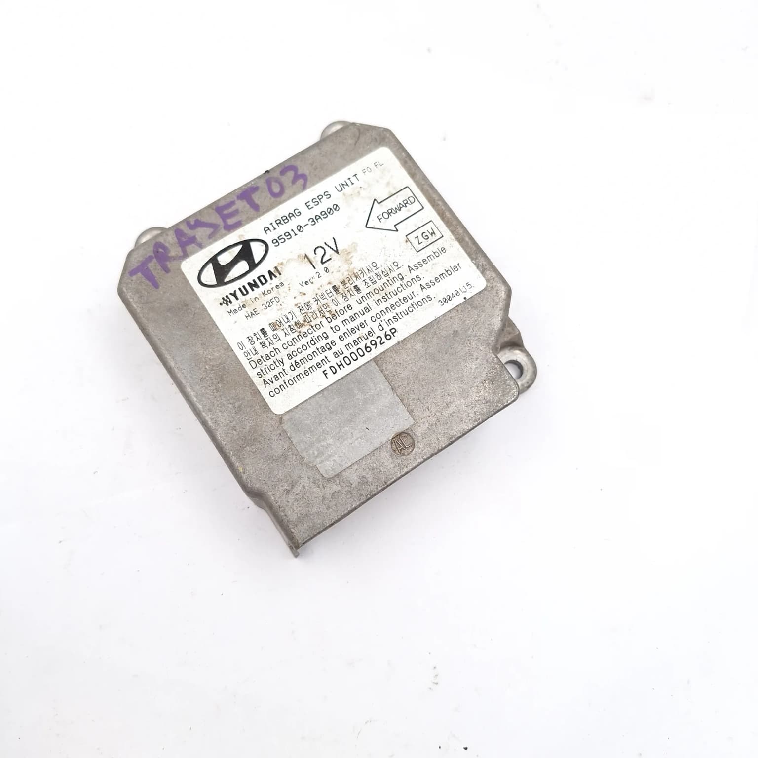 Airbag control module Hyundai TRAJET (FO) 2000–2008 959103A900 – 1