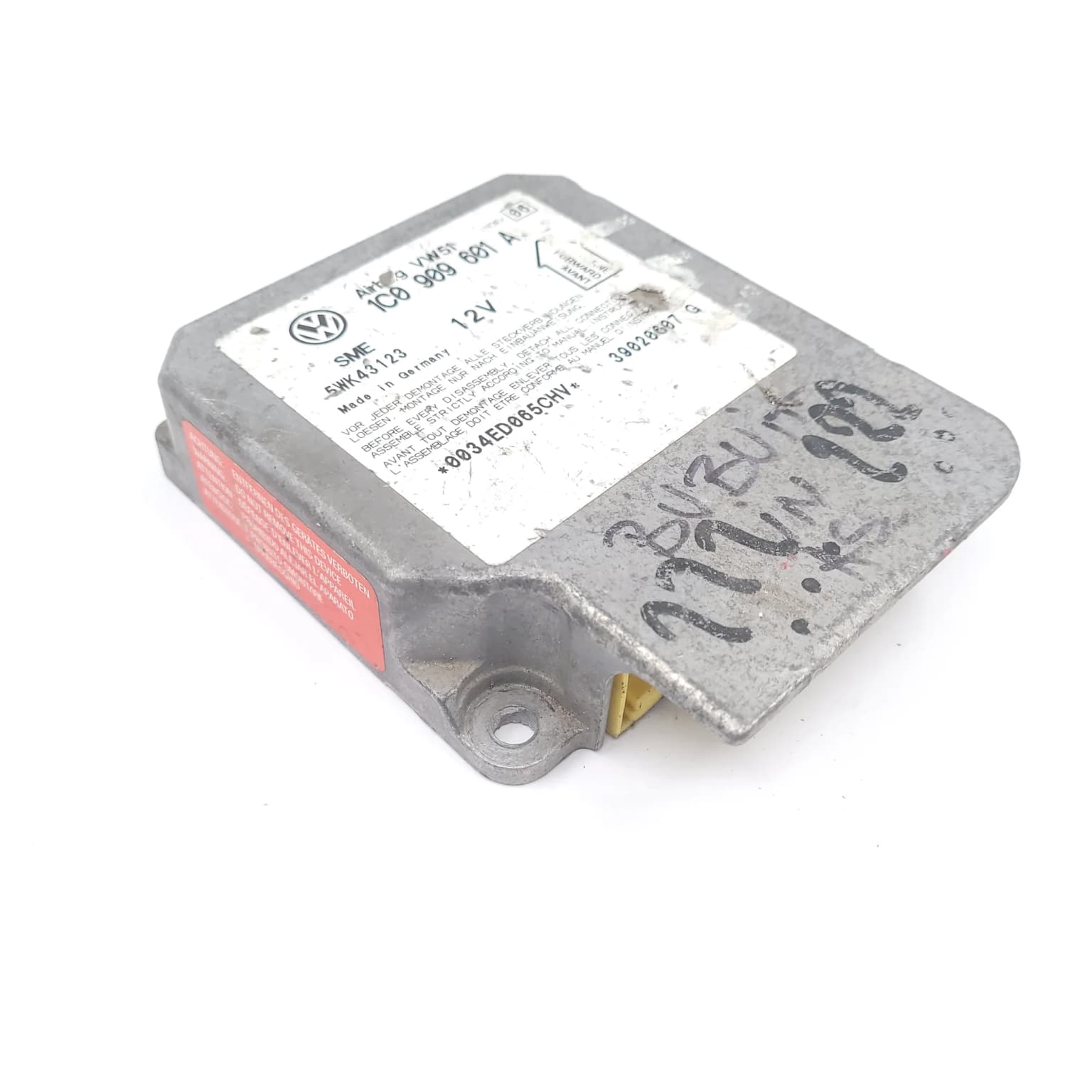 Airbag control module Skoda FABIA 1 1999–2007 1C0909601A – 1