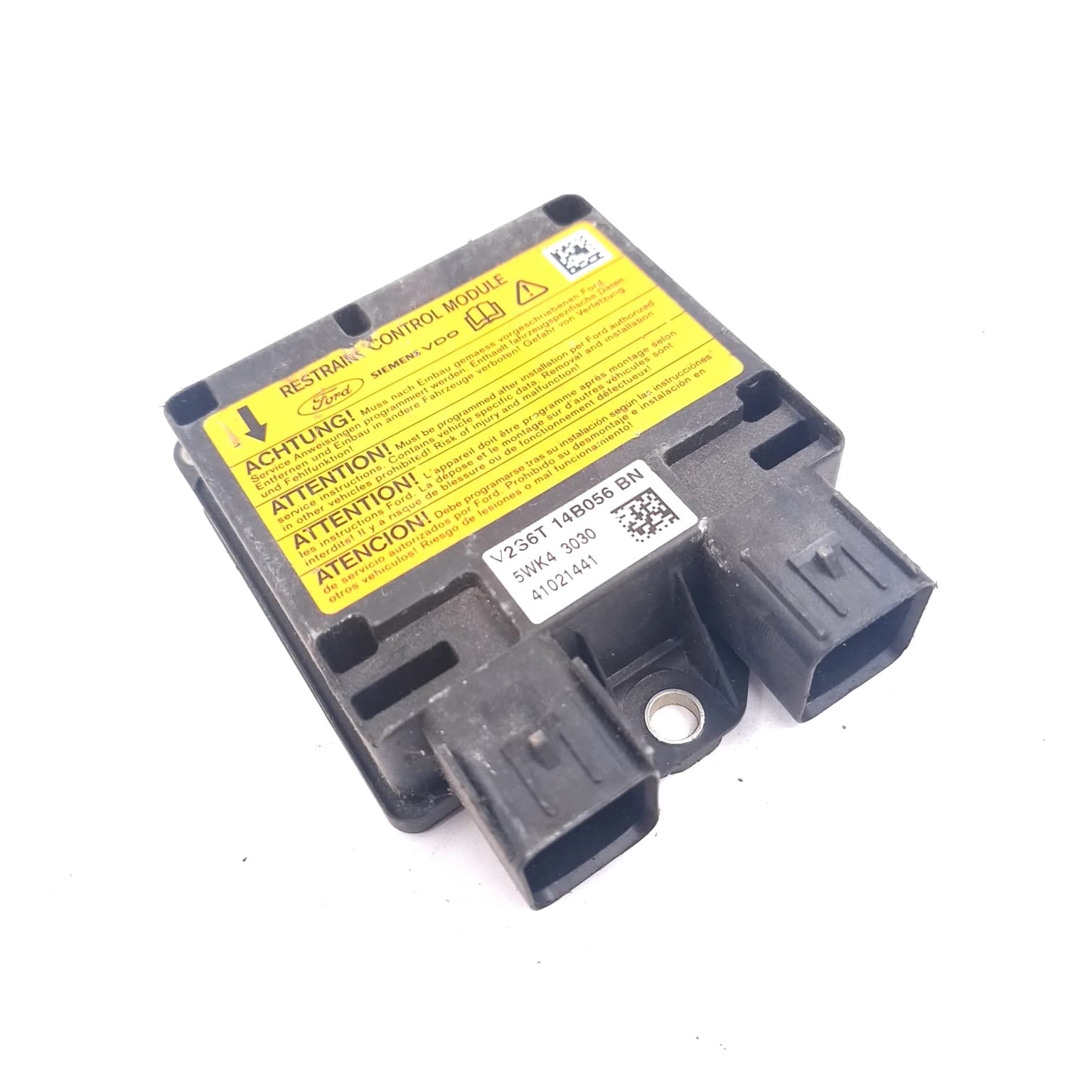 Airbag control module Ford FIESTA Mk 4 1995–2002 2S6T14B056BN – 1
