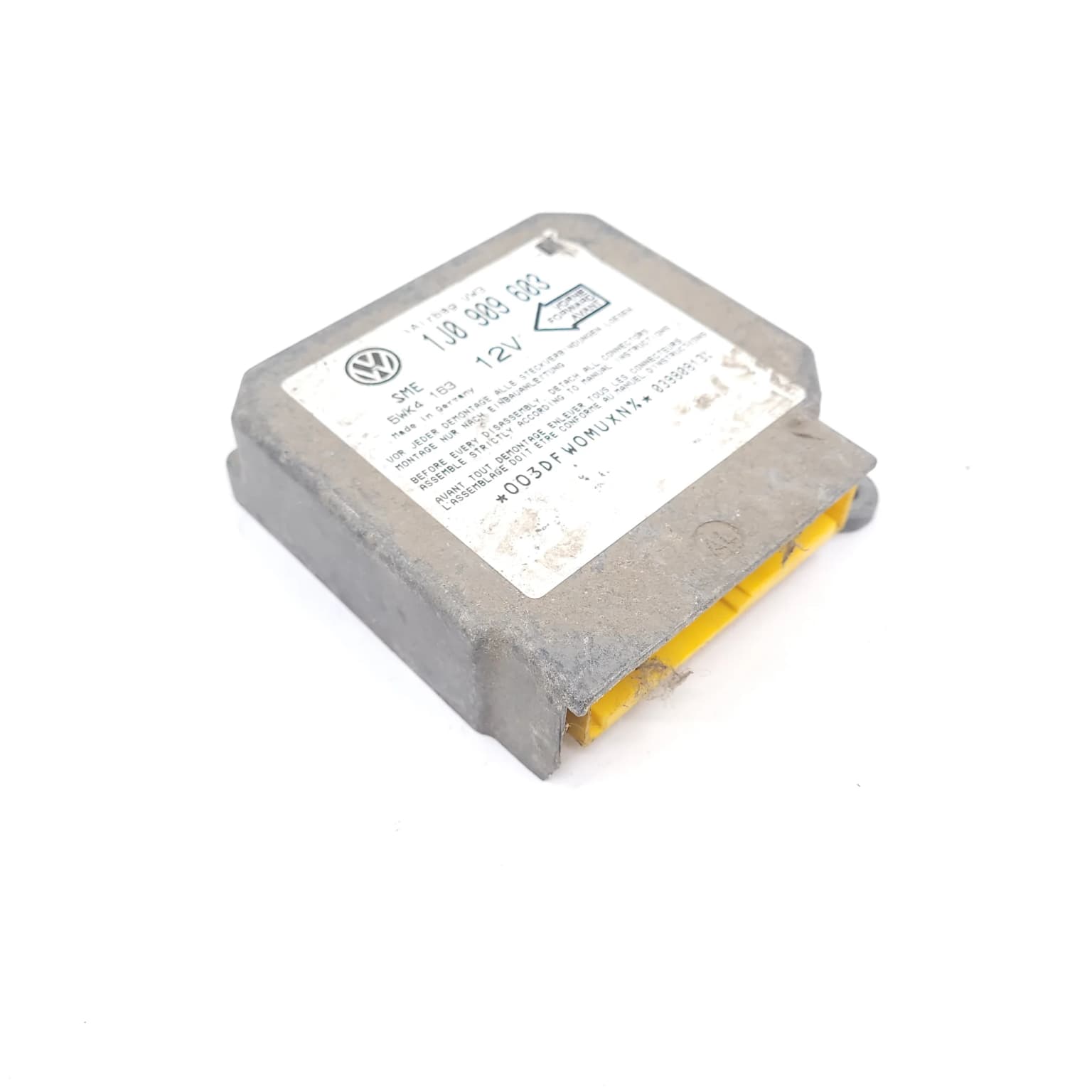 Airbag control module Skoda OCTAVIA 1 (1U) 1996–2010 1J0909603 – 1
