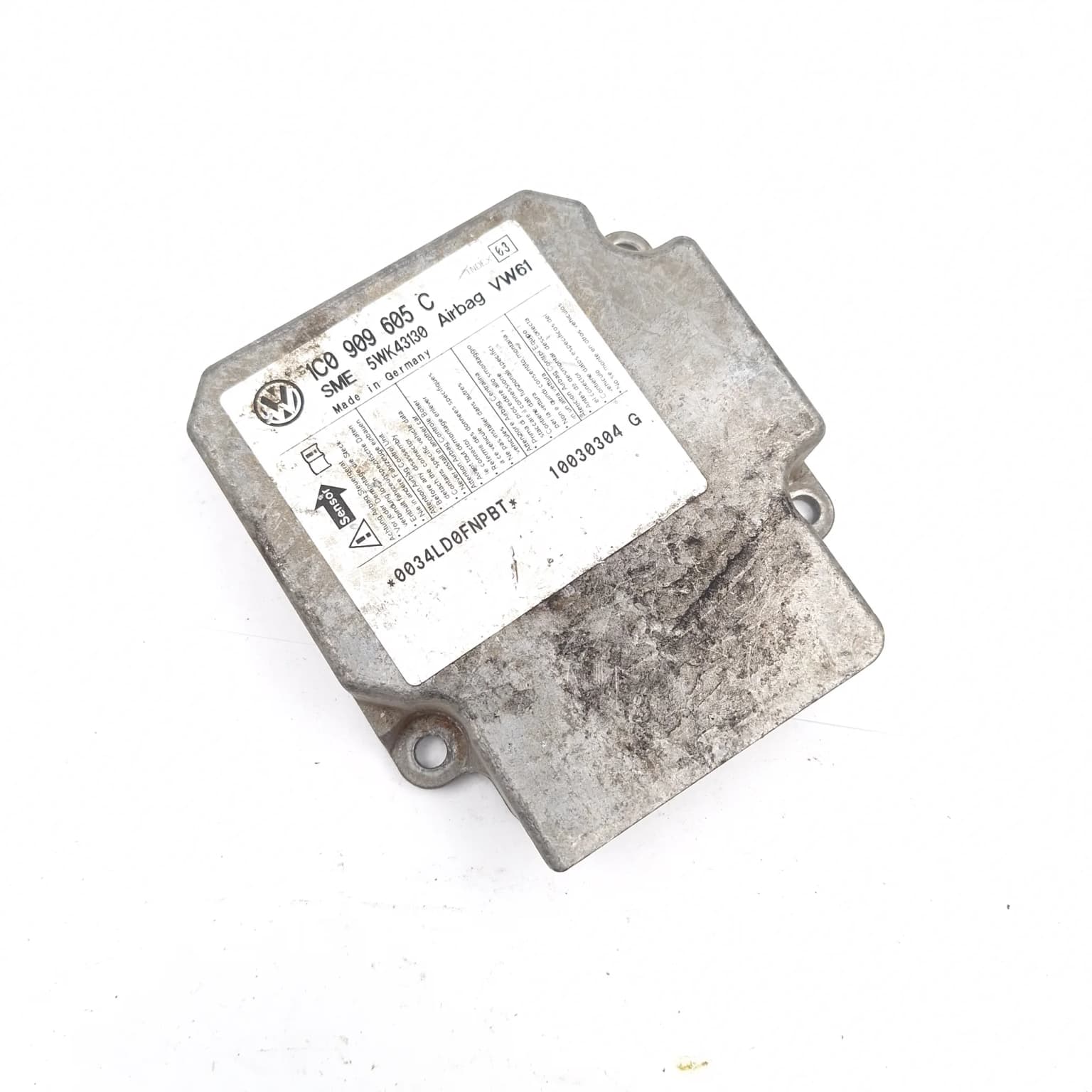 Airbag control module VW PASSAT B5, B5.5 1996–2005 1C0909605C – 1