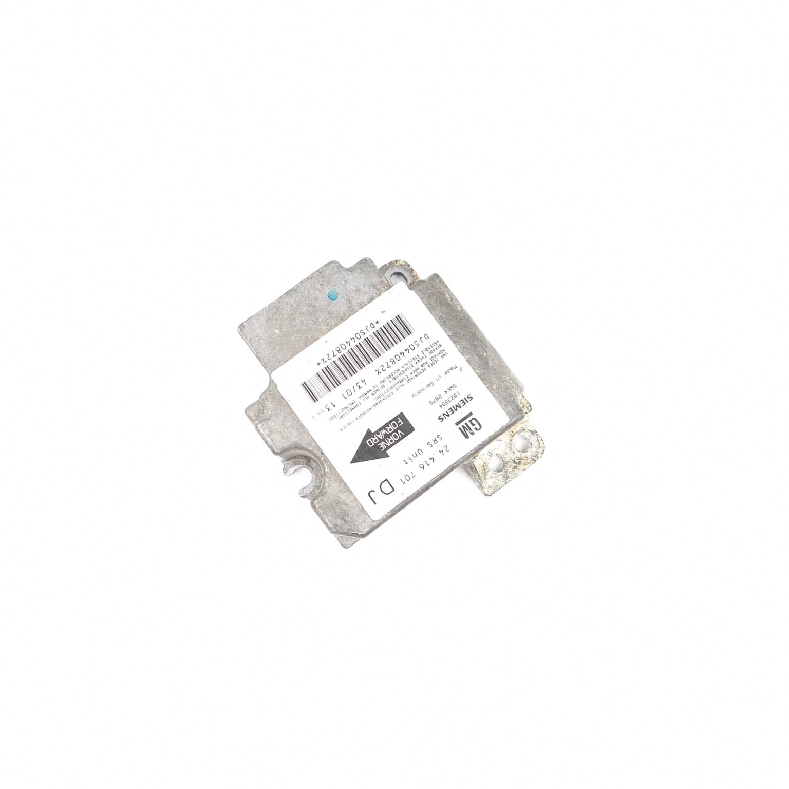 Airbag control module Opel ASTRA G 1998–2009 1923594 – 1