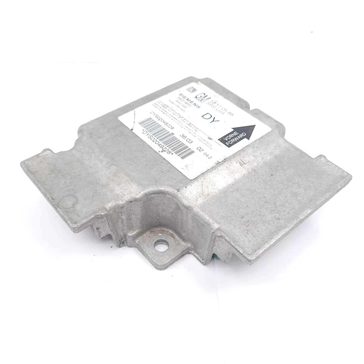 Airbag control module Opel VECTRA C 2002–2008 2.0 DTi 5WK43468 – 1