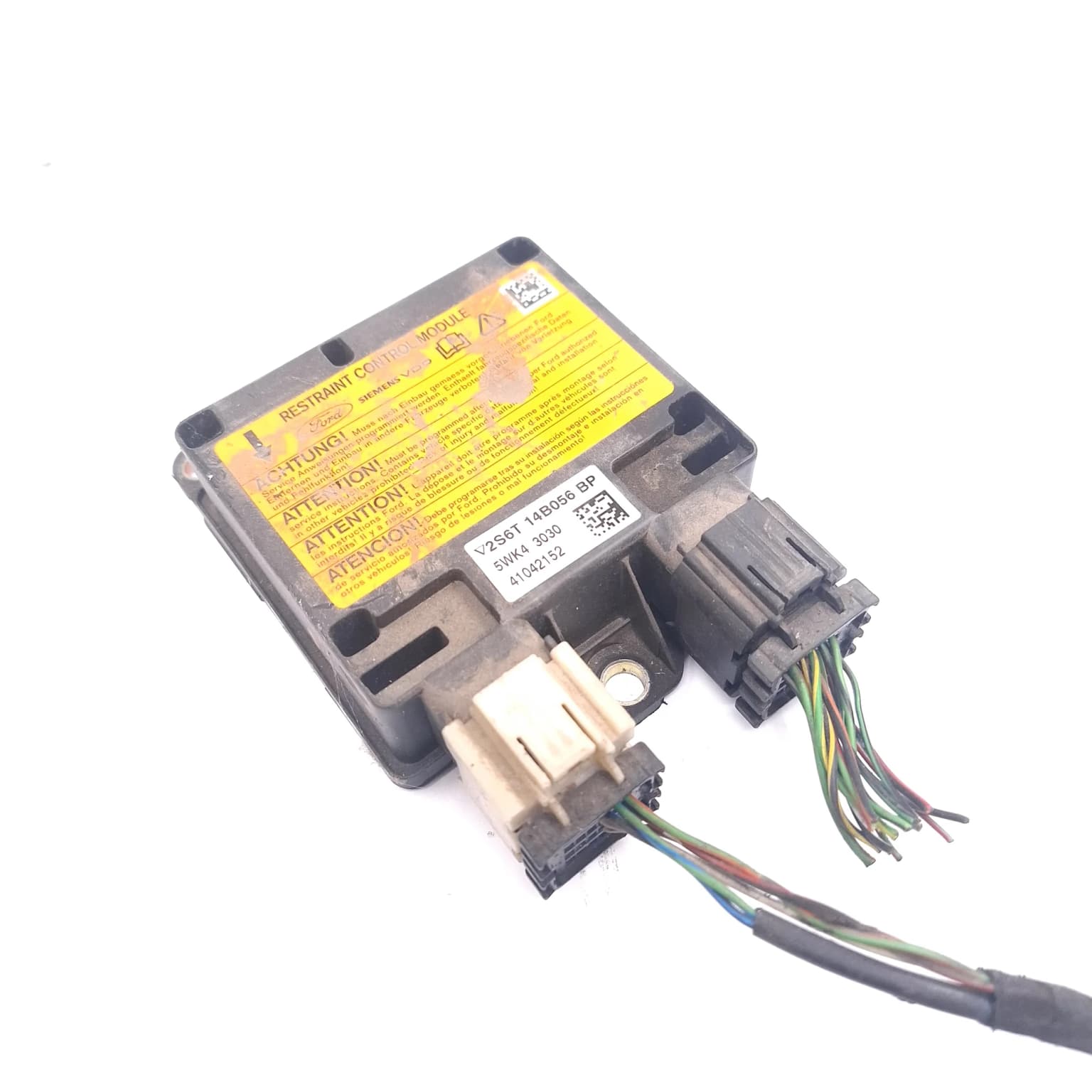 Airbag control module Ford FIESTA Mk 5 2002–2008 2S6T14B056BP – 1