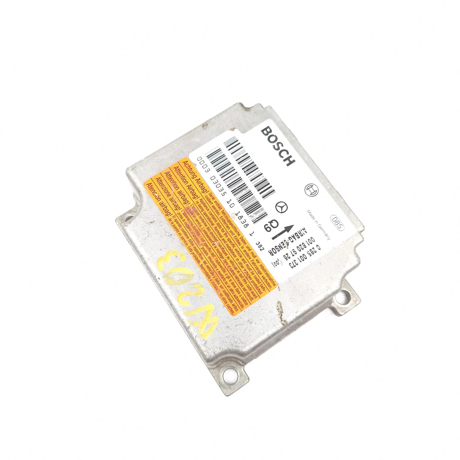 Airbag control module Mercedes-Benz C-CLASS (W203) 2000–2007 0285001373 – 1