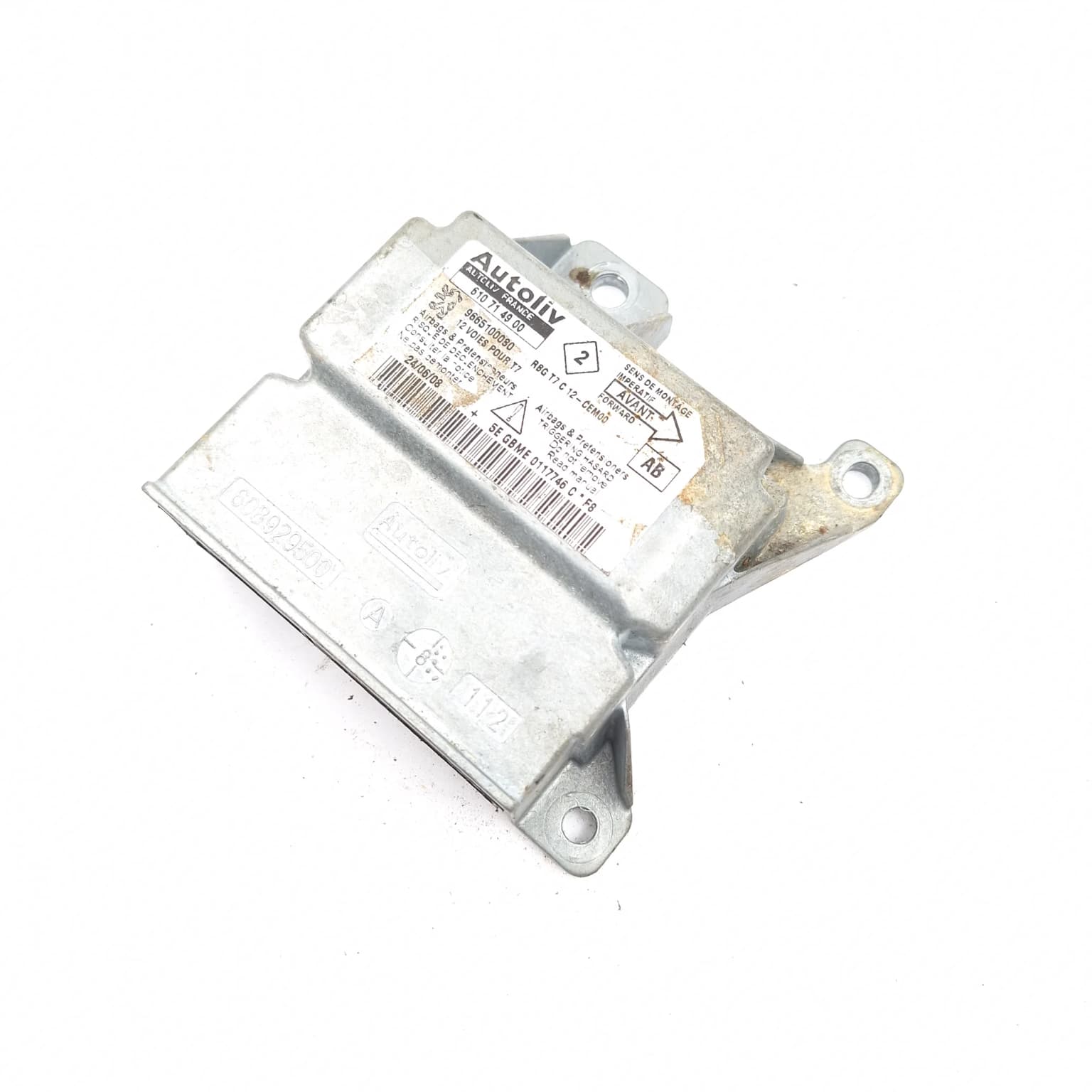 Airbag control module Peugeot 308 (4A, 4C) 2007–2013 610714900 – 1