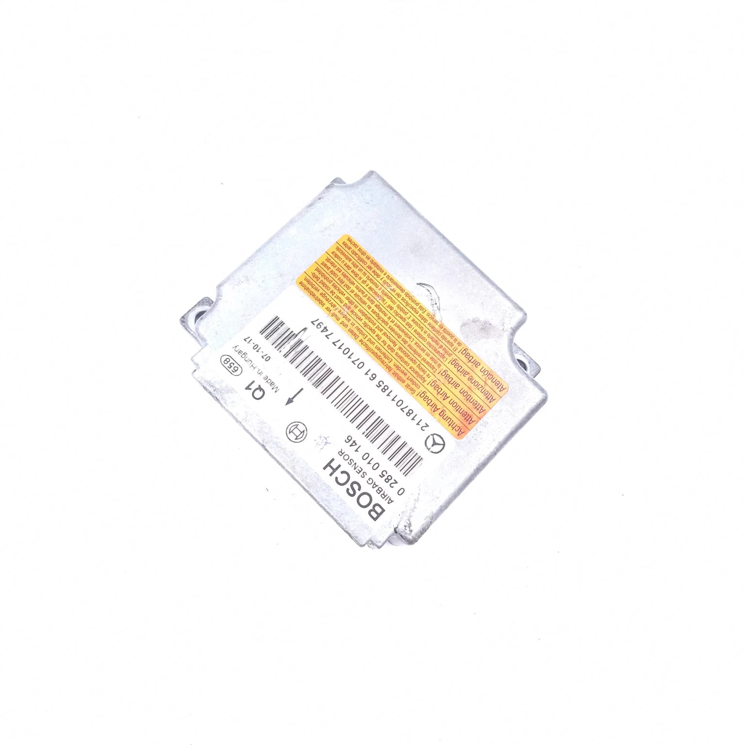 Calculateur d'airbag Mercedes-Benz CLS (C219) 2004–2010 CLS 350 (219.357) M 272.985 2118701185 – 1