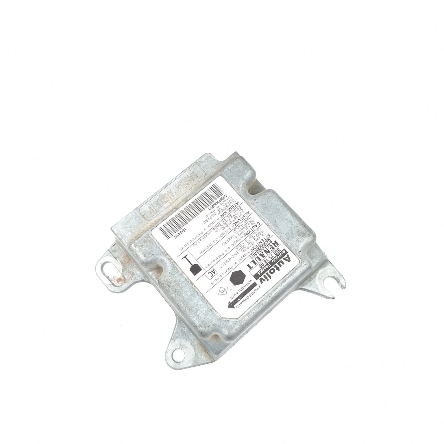 Airbag control module Renault KANGOO (KC) 1997–2007 8200098401 – 1