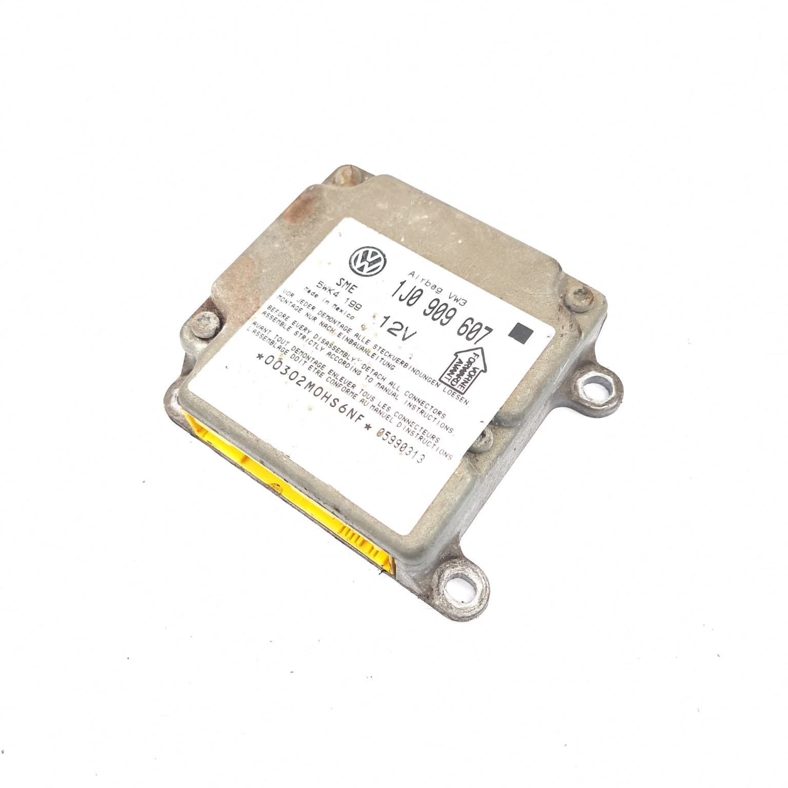 Airbag control module VW PASSAT B5, B5.5 1996–2005 1J0909607 – 1