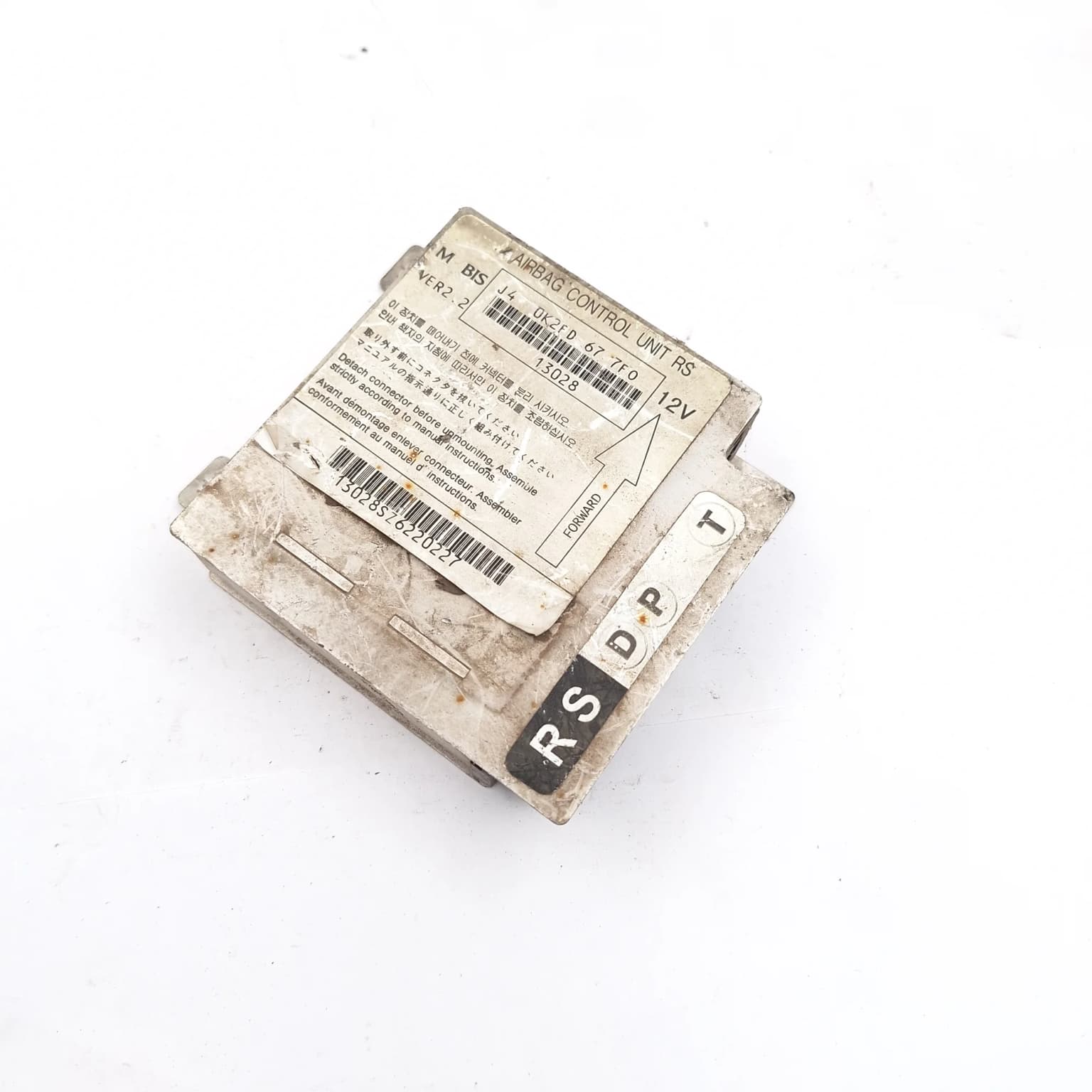 Calculateur d'airbag Kia CARENS 2 (FJ) 2002–2006 J40K2FD677F0 – 1