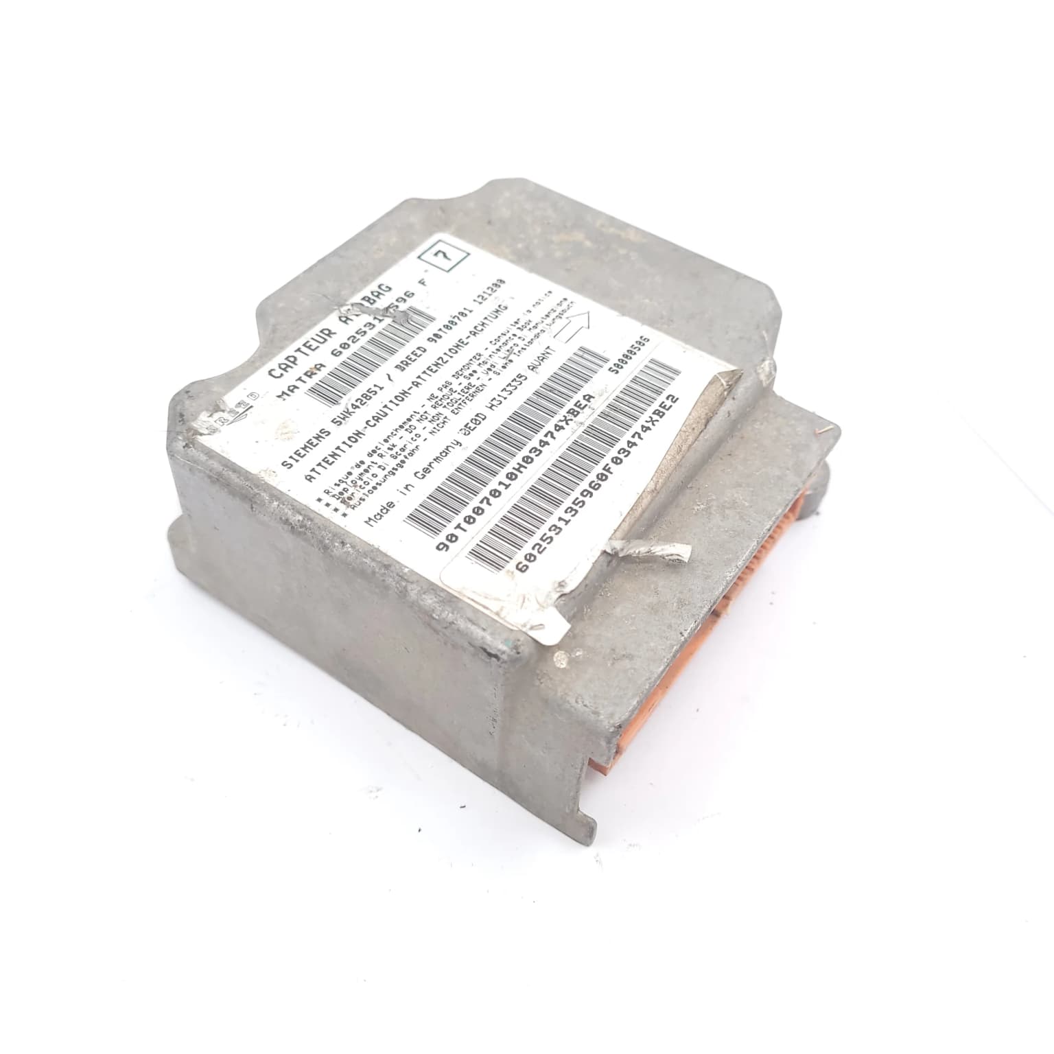 Airbag control module Renault ESPACE Mk 3 1996–2002 6025313596F – 1