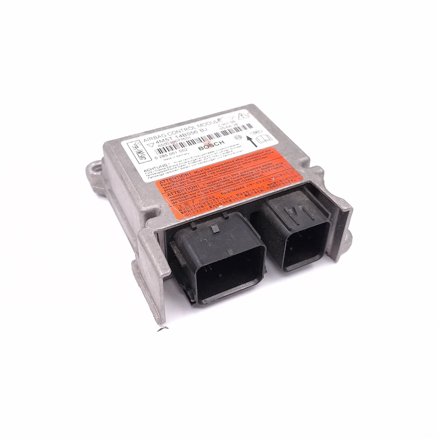Airbag control module Ford FOCUS Mk 2 2005–2010 1.8 TDCi 4M5T14B056BJ – 1