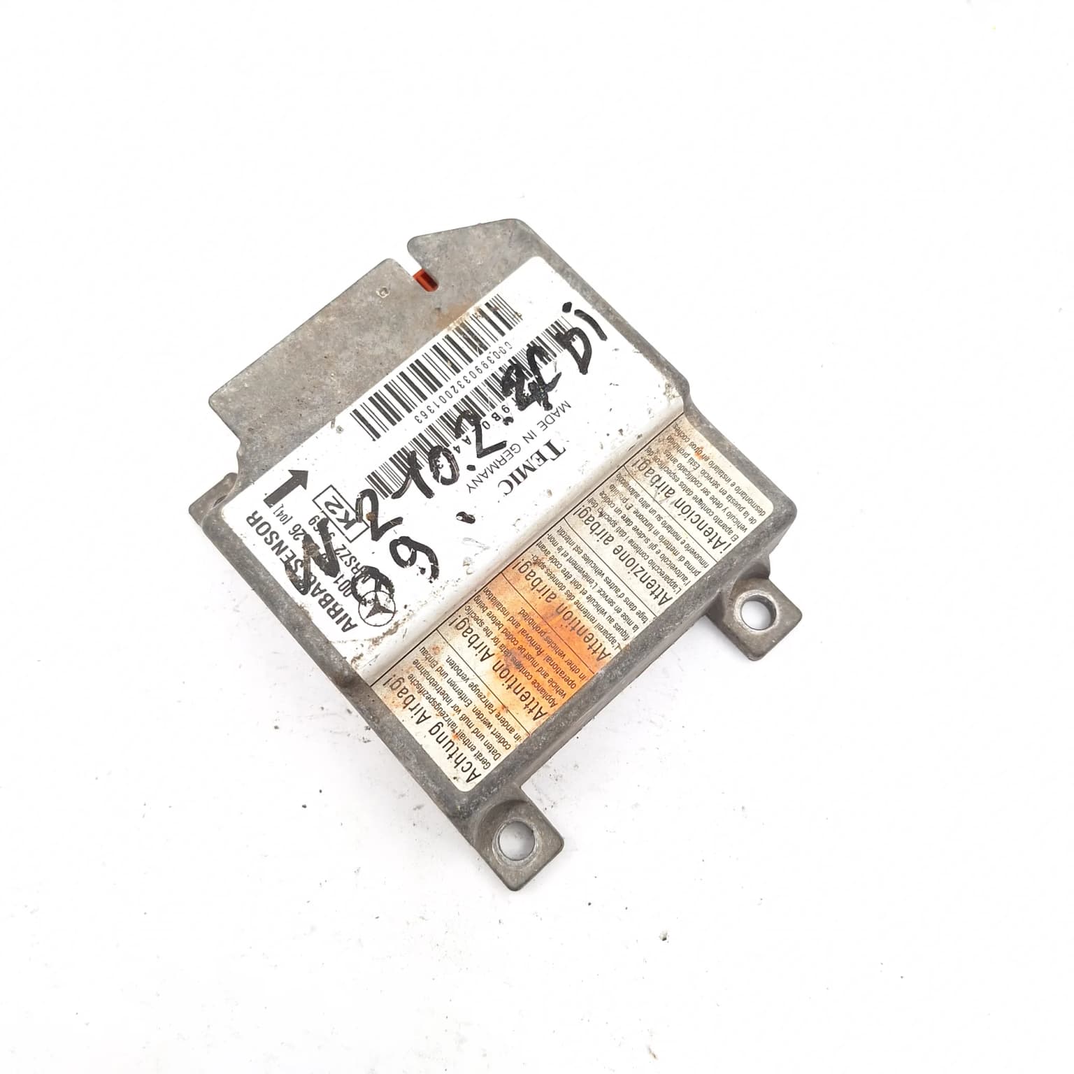 Airbag control module Mercedes-Benz E-CLASS (W210) 1995–2003 0018202126 – 1