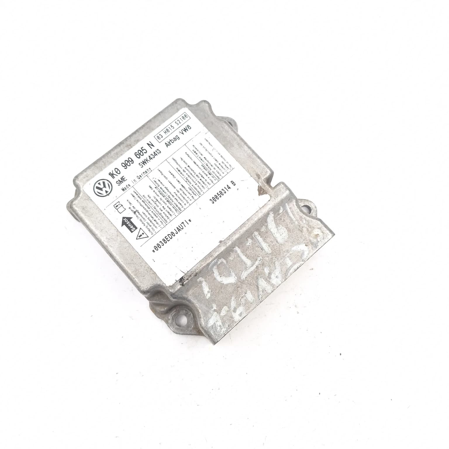 Airbag control module VW GOLF 5 2003–2009 1K0909605N – 1
