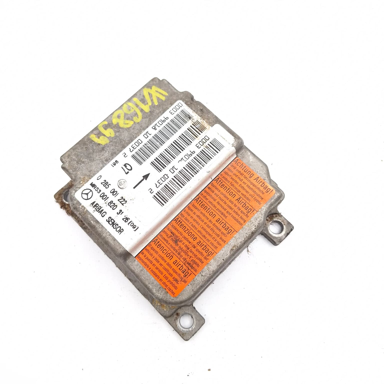 Airbag control module Mercedes-Benz A-CLASS (W168) 1997–2004 0285001222 – 1