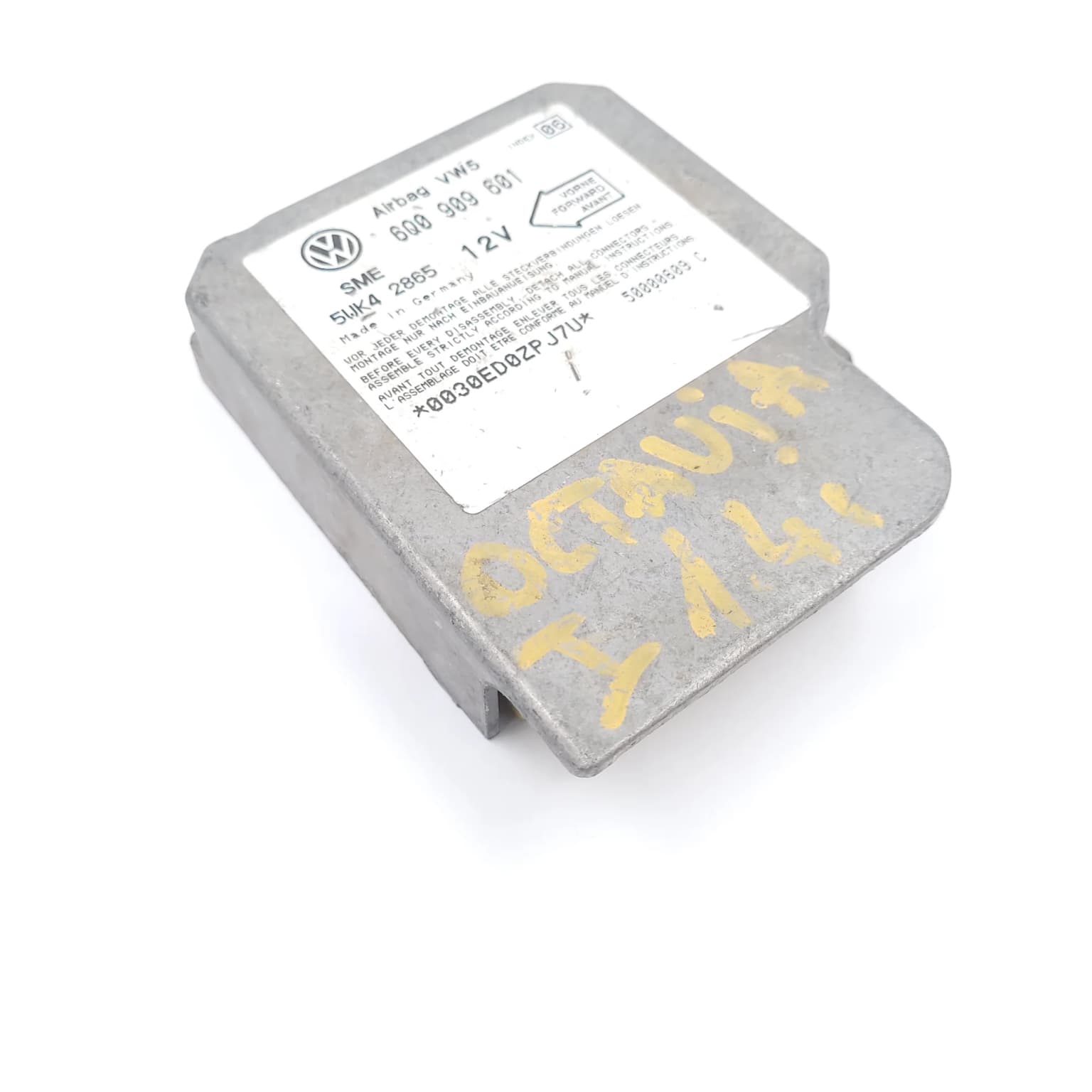 Airbag control module Skoda OCTAVIA 1 (1U) 1996–2010 6Q0909601 – 1
