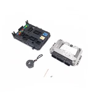 Kit calculateur et serrures Citroen C4 1 (LC) 2004–2010 1.6 HDi 9HZ (DV6TED4) 9664843780