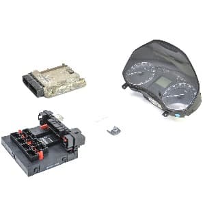 Kit calculateur et serrures Skoda OCTAVIA 2 (1Z) 2004–2013 2.0 TDI 16V BKD 03G906016F