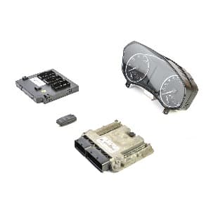 Kit calculateur et serrures Skoda OCTAVIA 2 (1Z) 2004–2013 1.8 TSI CDAA 1Z0907115F