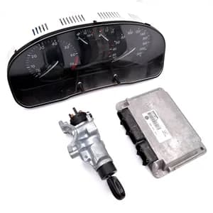 Kit calculateur et serrures VW PASSAT B5, B5.5 1996–2005 1.6 AHL 3B0907557