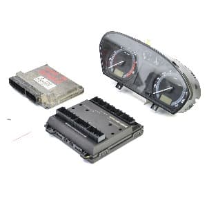 Kit calculateur et serrures Skoda FABIA 1 1999–2007 1.2 BMD 03D906033C